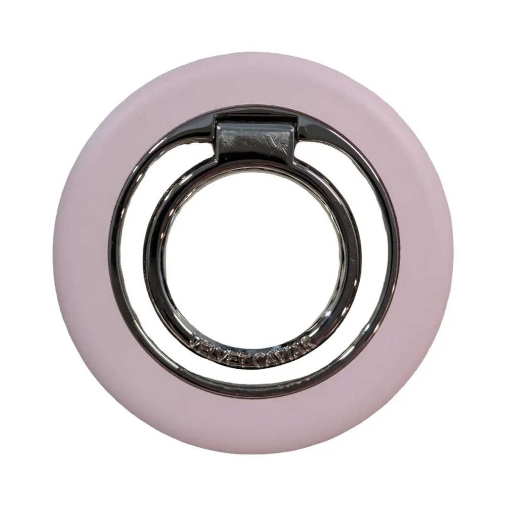 B9-P VELVET‎ CAVIAR - Magnetic Phone Ring & Stand - Strawberry Milk ⬇️
